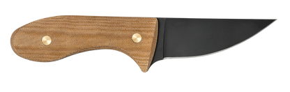 W.R. Case XX Knives Sasquatch Skinner Tan Micarta & Caswell Carbon Steel 35102 Fixed Blade