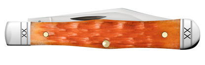 Case XX™ Knives Swell Center Jack 35811 Jigged Cayenne Bone Stainless Pocket Knife