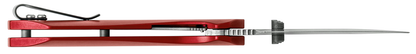 W.R. Case XX Knives Westline Liner Lock 36551 Red Aluminum & S35VN Steel Pocket Knife
