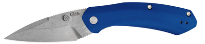 W.R. Case XX Knives Westline Liner Lock 36552 Blue Aluminum & S35VN Pocket Knife