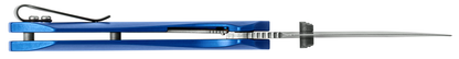 W.R. Case XX Knives Westline Liner Lock 36552 Blue Aluminum & S35VN Pocket Knife