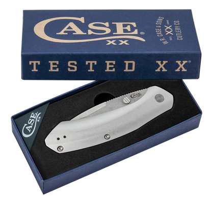 W.R. Case XX Knives Westline Liner Lock 36553 Aluminum & S35VN Stainless Pocket Knife
