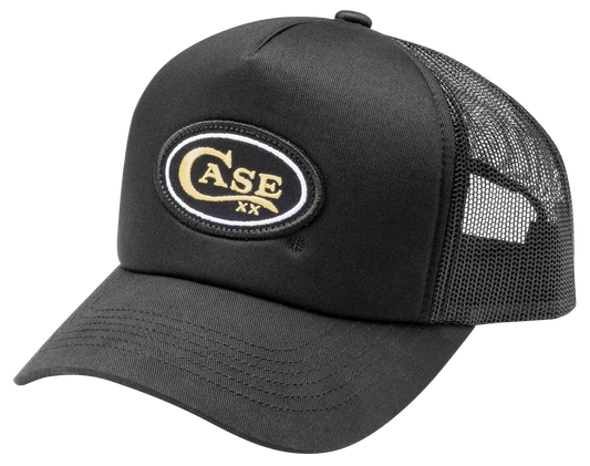 W.R. Case & Sons Cutlery Co.™ 41267 Knife Black Cotton with Polyester Mesh Trucker Hat