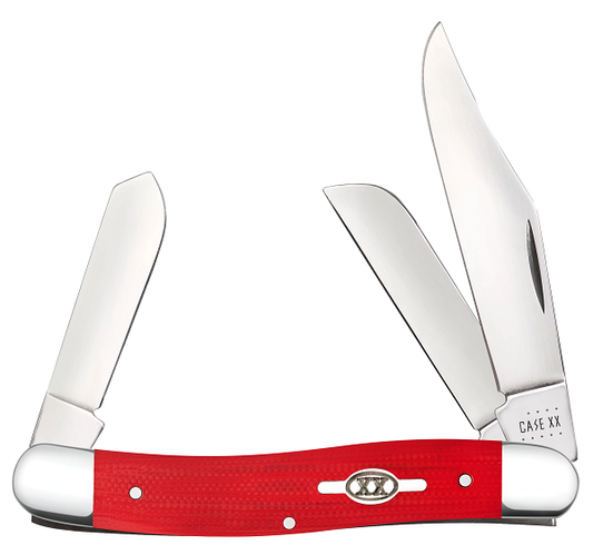 W.R. Case XX Knives Stockman 45401 Red G10 Saturn Shield Stainless Pocket Knife
