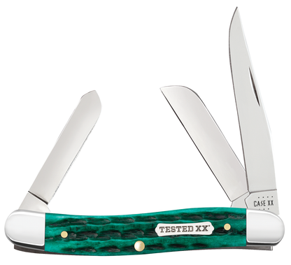 Case XX™ Knives Kinfolk Jigged Jade Bone Stockman Stainless 48943 Pocket Knife