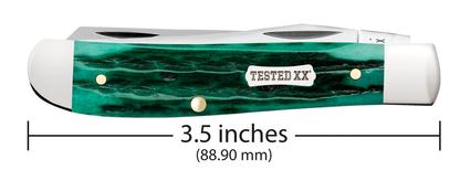 Case XX™ Knives Kinfolk Jade Bone Mini Trapper Stainless 48948 Pocket Knife