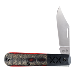 W.R. Case XX Knives Barlow XR Crossroads Red, Black & Tan Richlite S35VN Steel 53162 Pocket Knife