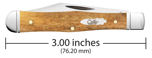 W.R. Case XX Knives Swell Center Jack 58202 Antique Bone Stainless Pocket Knife