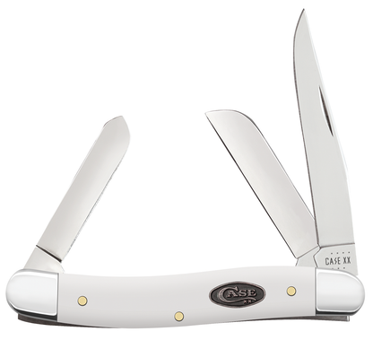 Case XX™ Knives White Synthetic Stockman Stainless 63961 Pocket Knife