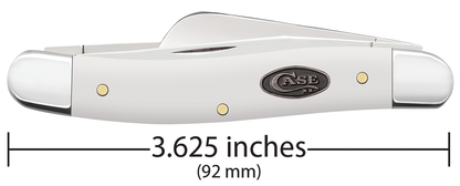 Case XX™ Knives White Synthetic Stockman Stainless 63961 Pocket Knife