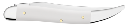 Case XX™ Knives White Synthetic Medium Toothpick Stainless 63962 Pocket Knife