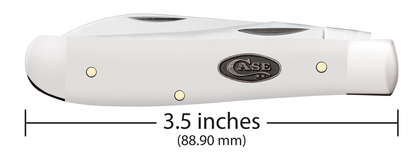 Case XX™ Knives White Synthetic Mini Trapper Stainless 63965 Pocket Knife