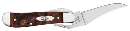 Case XX™ Knives Brown Maple Burl Russlock 64068 Stainless Pocket Knife