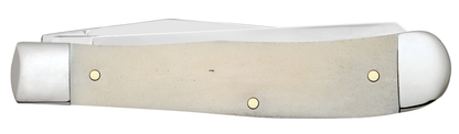 Case XX™ Knives Trapper Star Spangled Natural Bone US Flag Stainless Pocket Knife 64132