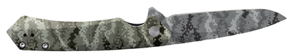 W.R. Case XX Knives 2023 Shot Show Kinzua Frame Lock 64635 OD Green Camo Aluminum S35VN Pocket Knife