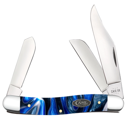 Case XX™ Knives Stockman Ocean Blue Kirinite 70566 Stainless Steel Pocket Knife