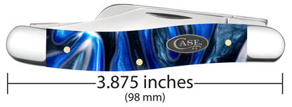 Case XX™ Knives Stockman Ocean Blue Kirinite 70566 Stainless Steel Pocket Knife