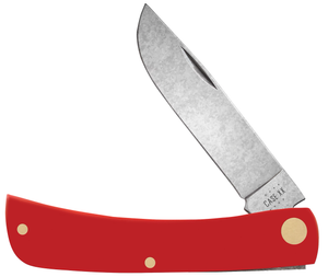 W.R. Case XX Knives 'American Workman' Sodbuster Jr 73932 Red Synthetic Pocket Knife Pocket Knife