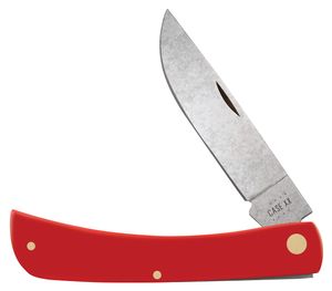 W.R. Case XX Knives 'American Workman' Sodbuster 73933 Red Synthetic Carbon Steel Pocket Knife Pocket Knife