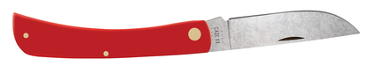 W.R. Case XX Knives 'American Workman' Sodbuster 73933 Red Synthetic Carbon Steel Pocket Knife Pocket Knife