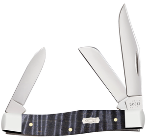 W.R. Case XX Knives Purple Curly Maple Ichthus Stockman 80541 Stainless Pocket Knife
