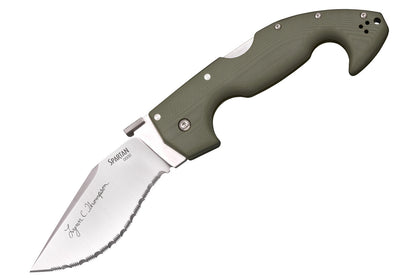 Cold Steel, Inc.™ Spartan Lockback 21STAA OD Green G10 S35VN Stainless Steel Pocket Knife