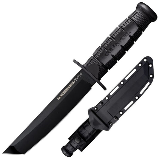 Cold Steel, Inc.™ Leatherneck Fixed Blade 39LSFCT Black Kray-ex German D2 Semi-Stainless Steel Knife