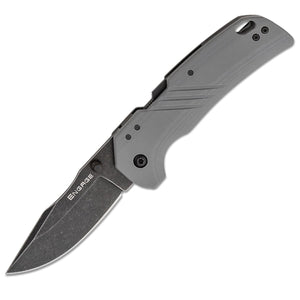 Cold Steel, Inc.™ Engage FL-30DPLD-10BGY Grey G-10 AUS-10A Stainless Steel Pocket Knife