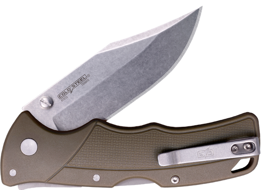Cold Steel, Inc.™ Verdict Lockback FL-C3CPSSFDE Flat Dark Earth GFN 4116 Stainless Steel Pocket Knife