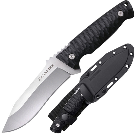 Cold Steel, Inc.™ 5" Razor Tek Fixed Blade FX-5RZR Black Gfn 4116 Stainless Steel Knife