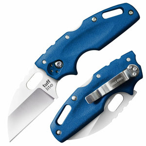 Cold Steel, Inc.™ Tuff Lite Lockback 20LTB Blue Griv-Ex AUS8A Stainless Steel Pocket Knife