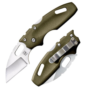 Cold Steel, Inc.™ Mini Tuff Lite Lockback 20MTGD OD Green Griv-Ex 4034 Stainless Steel Pocket Knife