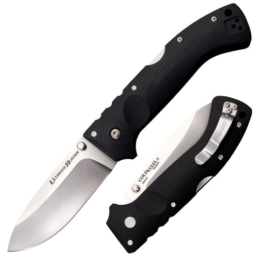 Cold Steel, Inc.™ Ultimate Hunter Lockback 30U Black G10 CPM S35VN Stainless Steel Pocket Knife