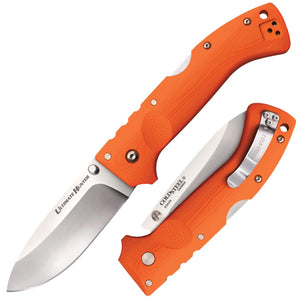 Cold Steel, Inc.™ Ultimate Hunter Lockback 30URY Orange G10 CPM S35VN Stainless Steel Pocket Knife