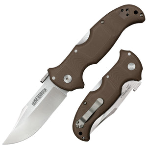 Cold Steel, Inc.™ Bush Ranger Lockback 31A Brown G10 CPM S35VN Stainless Steel Pocket Knife
