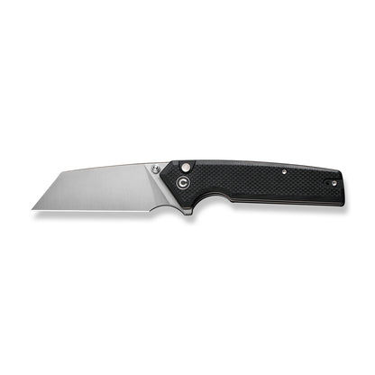 CIVIVI Knives™ Amirite Button Lock C23028-2 Black G10 Nitro-V Stainless Steel Pocket Knife