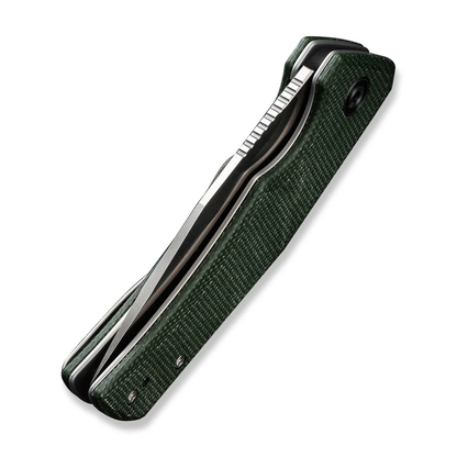 CIVIVI Knives™ Regulatron Liner Lock C23006-2 Green Micarta Nitro-V Stainless Steel Pocket Knife