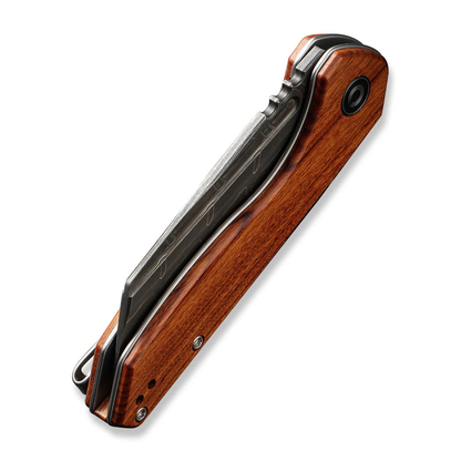 CIVIVI Knives™ ExOne Liner Lock C23036-DS1 Guibourtia Wood Damascus Steel Pocket Knife