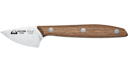 Fox Knives™ Due Cigni 3-Knife Set 2 C1018 NO Italian Walnut Wood X50CrMOV15 Stainless Steel