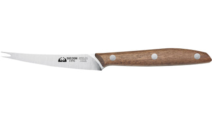 Fox Knives™ Due Cigni 3-Knife Set 2 C1018 NO Italian Walnut Wood X50CrMOV15 Stainless Steel