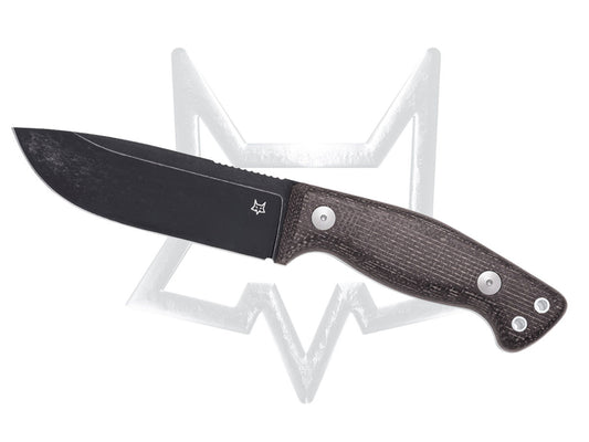 Fox Knives™ Tokala Fixed Blade FX-105 MB Bison Micarta Niolox Stainless Steel Knife