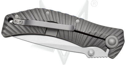 Fox Knives™ Extreme Elite Liner Lock FX-121 TI Titanium Elmax Stainless Steel Pocket Knife