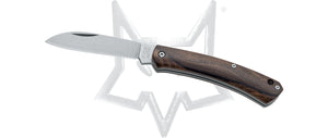 Fox Knives™ Nauta Slip-joint FX-230 ZW Ziricote Wood 420 Stainless Steel Pocket Knife