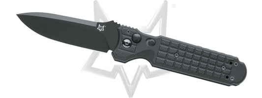 Fox Knives™ Predator II Auto FX-448 B Black FRN N690Co Stainless Steel Pocket Knife