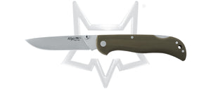 Fox Knives™ 500 Lockback 500 G OD Green G10 440C Stainless Steel Pocket Knife