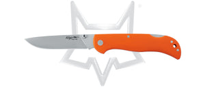 Fox Knives™ 500 Lockback 500 O Orange G10 440C Stainless Steel Pocket Knife