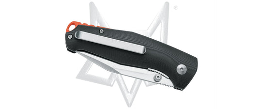 Fox Knives™ Tur Liner Lock FX-523 B Black G10 N690Co Stainless Steel Pocket Knife