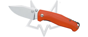 Fox Knives™ Tur Liner Lock FX-523 OR Orange G10 N690Co Stainless Steel Pocket Knife