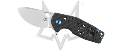 Fox Knives™ Suru Frame Lock FX-526 TCBL Carbon Fiber and Titanium M390 Stainless Steel Pocket Knife