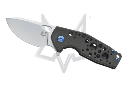 Fox Knives™ Suru Frame Lock FX-526 CFBL Carbon Fiber Bohler M390 Stainless Steel Pocket Knife